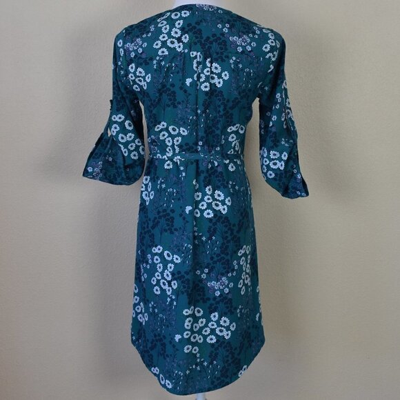 Stitch Fix 41 Hawthorn Floral Cristen Button Front Shirt Dress XS - Picture 4 of 7